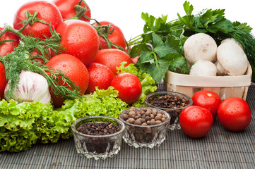 tomatoes composition