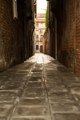 Fototapeta na wymiar Strasse w Wenecji