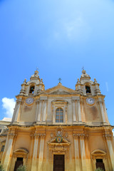 Fototapeta premium Kathedrale von Saint Paul in Mdina 