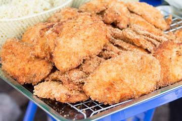 Fried chicken.