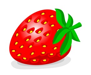 cartoon strawberry
