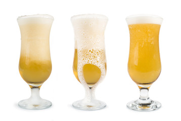 Mug filled with beer