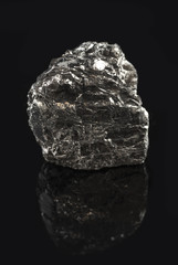 Fototapeta premium Anthracite - the highest form of coal - solid fossil fuels