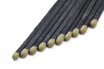 Matchsticks Isolated on White Background