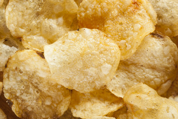 Unhealthy Crispy Potato Chips