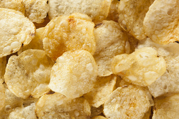 Unhealthy Crispy Potato Chips