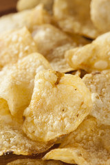 Unhealthy Crispy Potato Chips