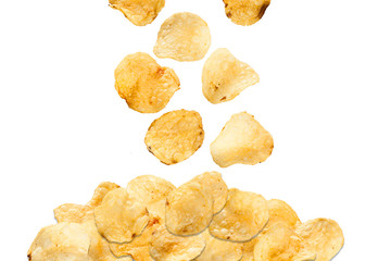 Unhealthy Crispy Potato Chips