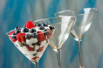 Fresh Fruit Yogurt