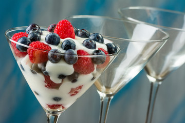 Fresh Fruit Yogurt