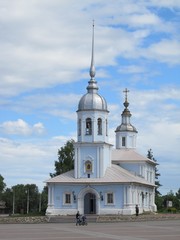 Fototapeta na wymiar Церковь Александра Невского в Вологде