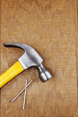 Hammer and nails