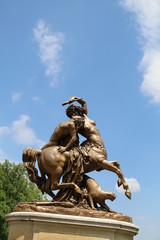 Lyon, parc de la tête d'or (enfant du rhône)