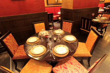 luxurious restaurant