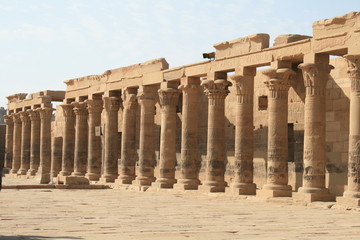 Fototapeta premium Philae Tempel - Insel Agilika