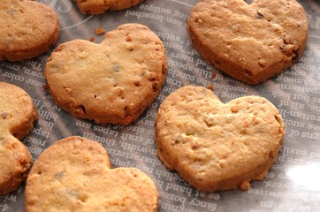 ハートのクッキー