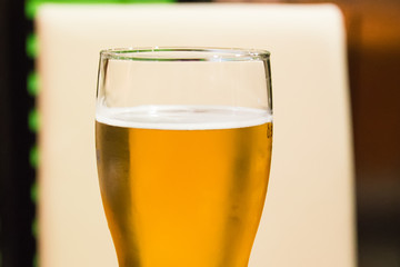 beer mugs close-up
