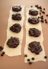 Double chocolate chip cookies