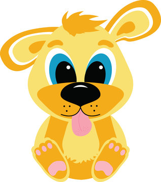 Icon ginger dog