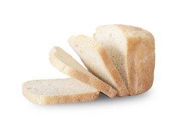 bread, sliced into pieces