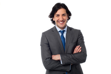 Smart male business professional