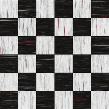 Old Diner Checkerboard Linoleum - Seamless Texture