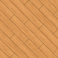 Wood diagonal parquet - seamless texture