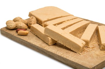 Touron de cacahuètes.