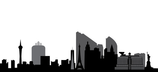 las vegas skyline © Chris Willemsen