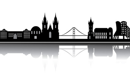 prague skyline