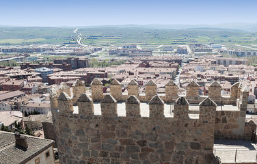 Naklejka premium Torres de Ávila