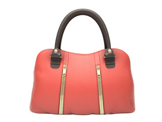 Red handbag