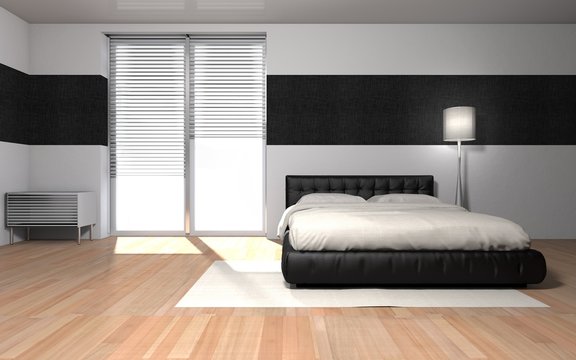 modern bedroom interior - Wohndesign - Schlafzimmer