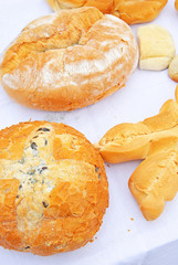 Ravenna market, medieval bread shapes