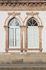 Fototapeta na wymiar Twin windows