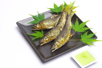鮎の塩焼き