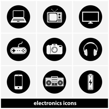 Electronics Icon Set