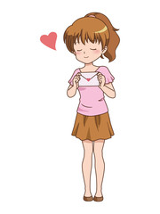 女の子/ラブレター