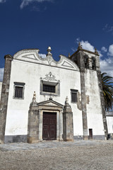 Fototapeta na wymiar St Mary’s Church in Serpa, Portugal