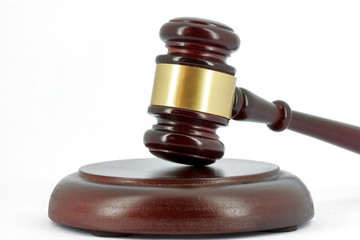 Wooden gavel