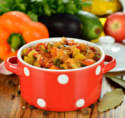 Vegetarian vegetable stew