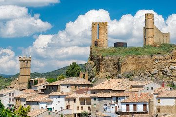 Castle Uncastillo in Spain