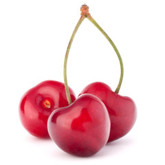 Heart shaped cherry berries