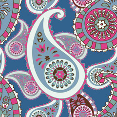 Seamless pattern. Paisley