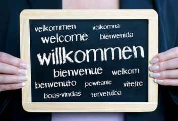 willkommen