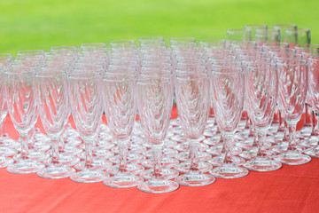 glass catering
