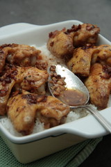 Poulet à l'ail