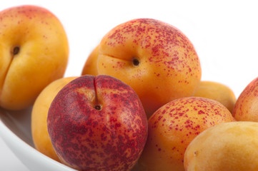 Ripe apricots
