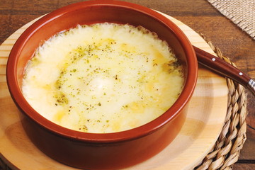 Provolone with oregano