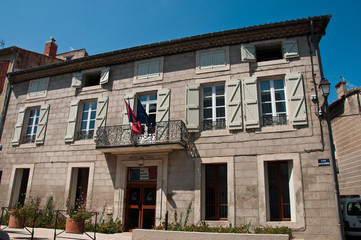 Mairie de Capestang dans l' Hérault